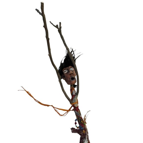 Voodoo Ritual Spirit Stick -Handcrafted Effigy For Protection, Energy Or Display - Picture 3 of 12